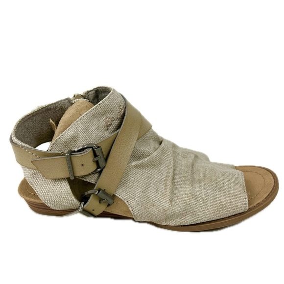 Blowfish Brisa Birch Rancher Canvas Sandals - Size 8.5 - Picture 4 of 9